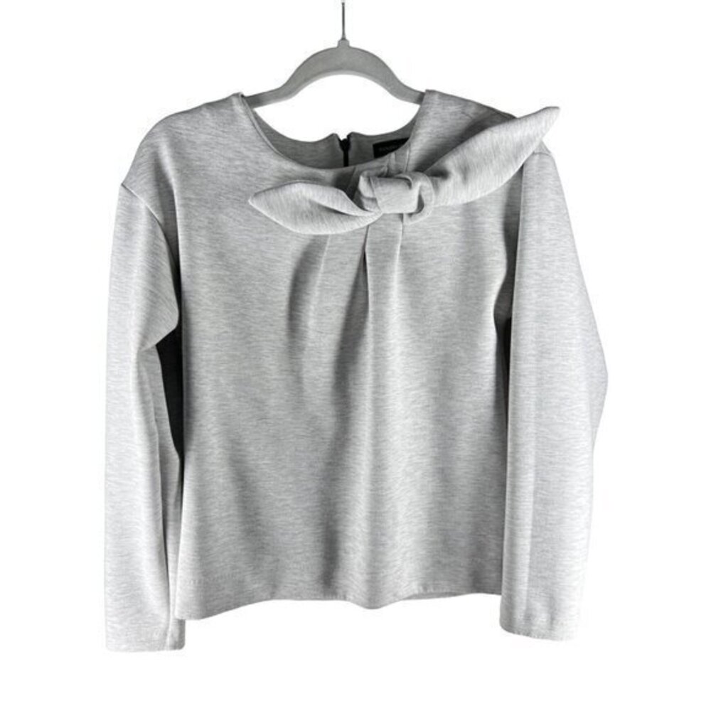 Banana Republic Womens Tops Size XS Bow-Neck Couture Sweatshirt‎